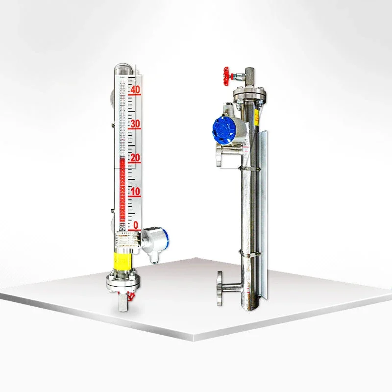 Magnetic liquid level gauge tank depth sensor transmitter level Gauge