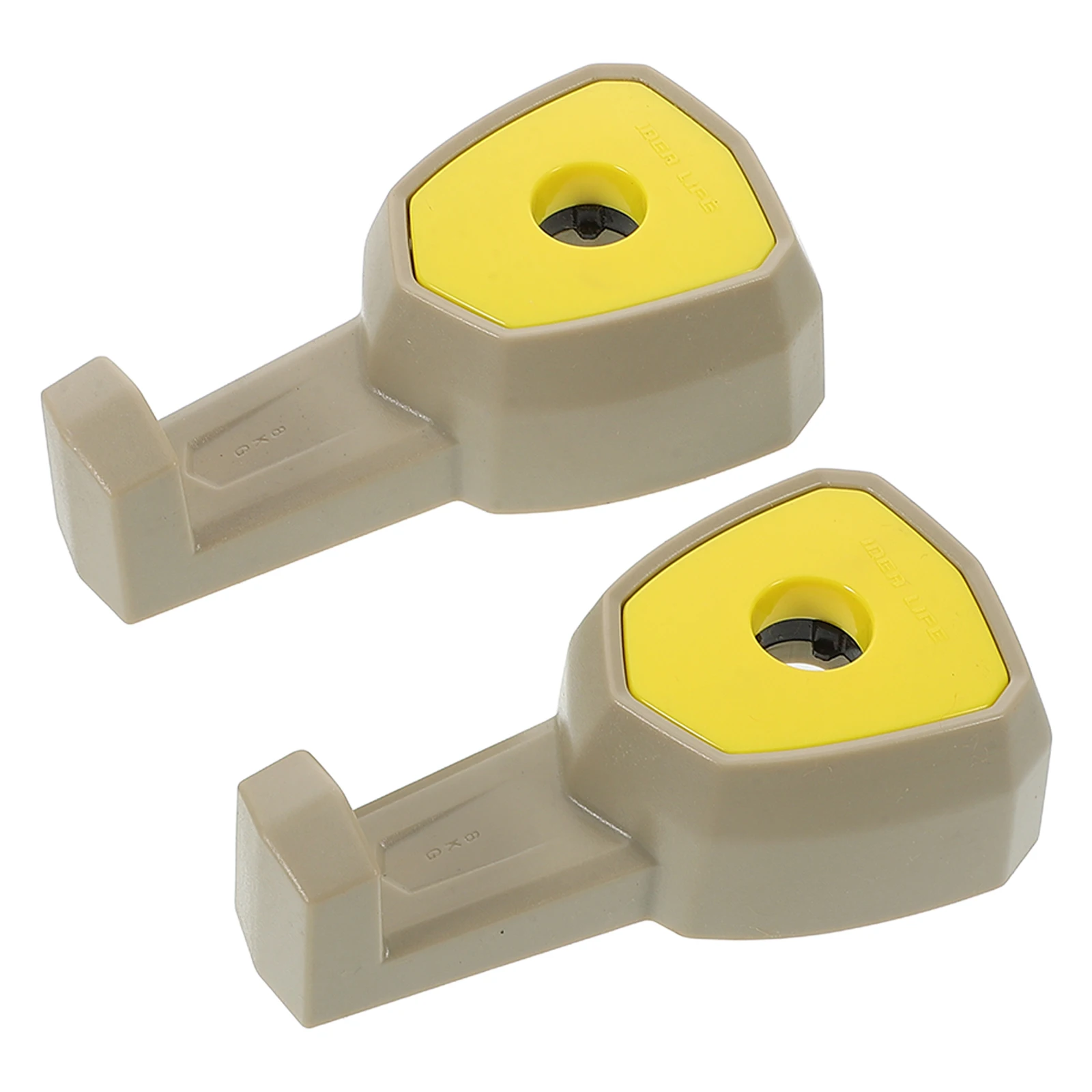 

2pcs Universal Car Headrests Hooks Rotatable Seatback Storage Hook For Bags Purse Hidden Organizer Clip Vehicle Accessories Auto