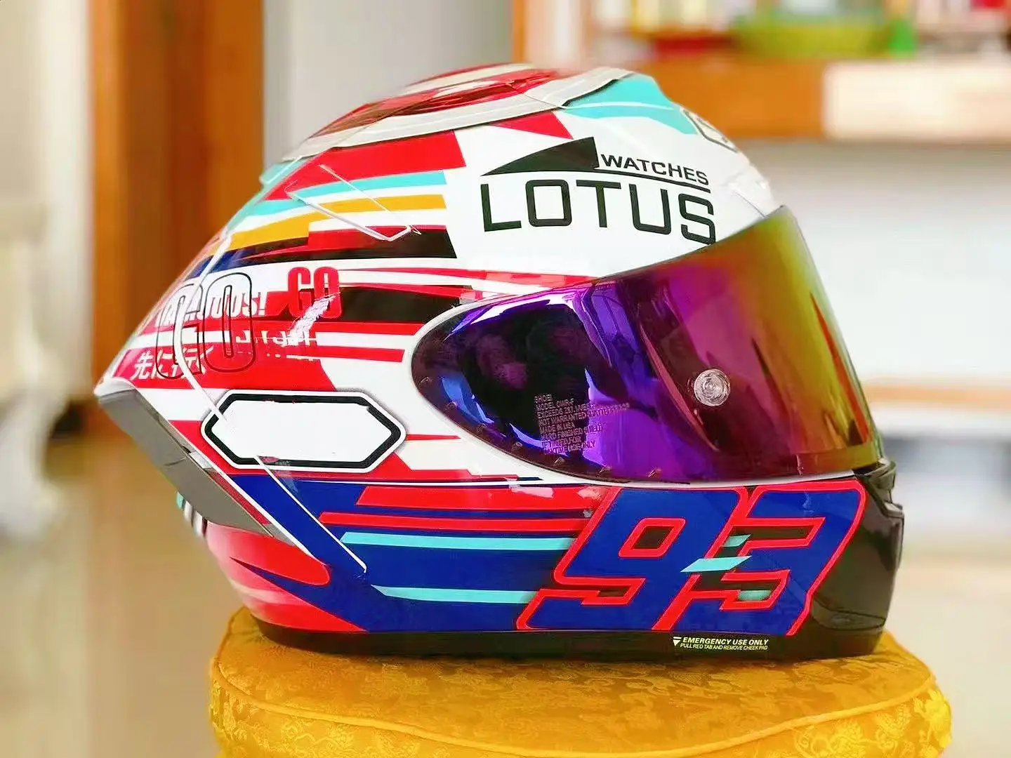 Full Face Motorcycle helmet X14   lotus  Helmet  helmet Riding Motocross Racing Motobike Helmet Casco De Motocicleta view 2