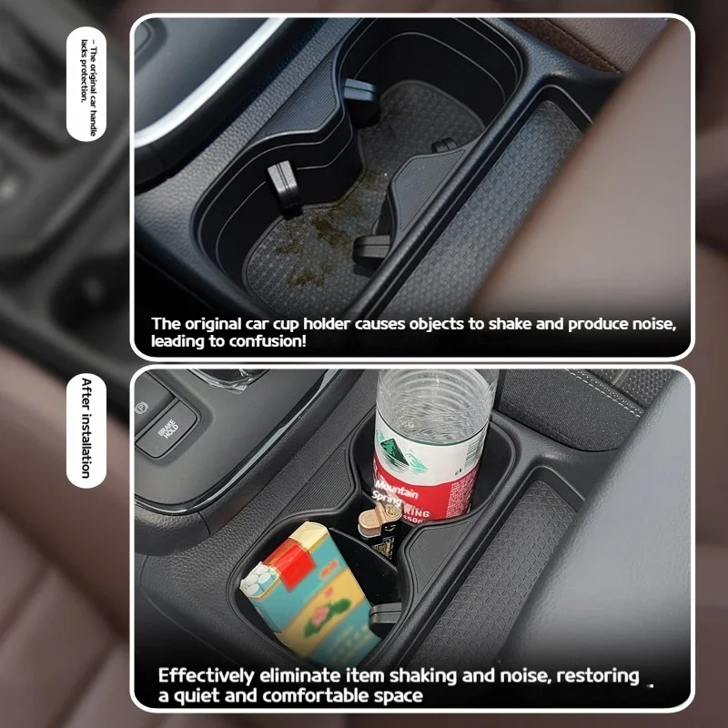 Suitable for Honda CR-V 2023 model, car cup holder, drink cup positioner, CRV central console cup holder fixing box