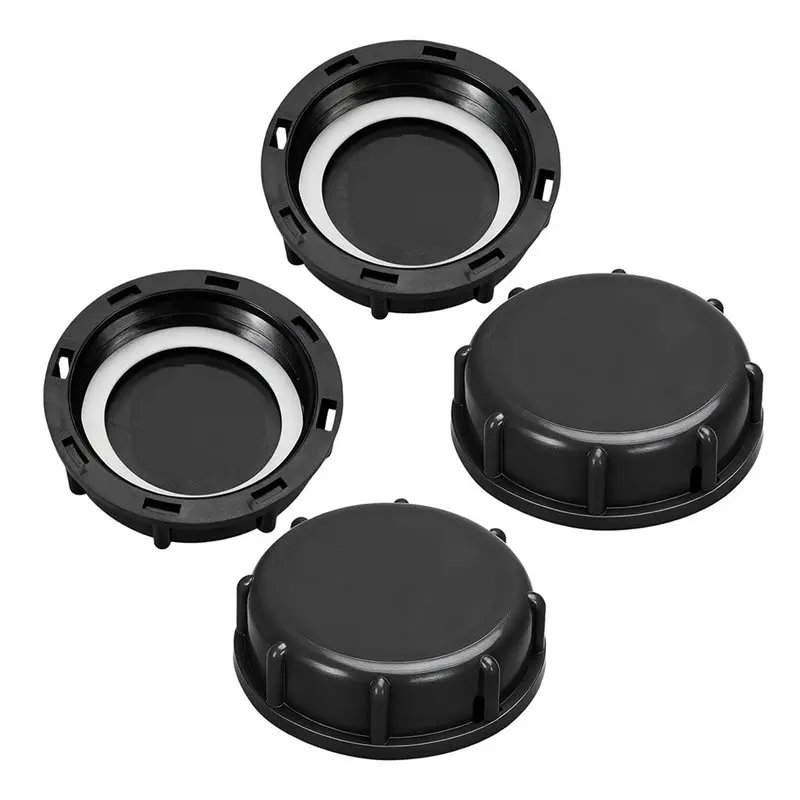 

A34R Blanking Cap For Kitchen/Bath/Laundry Waste Pipes, 60Mm Guttering End Cap,4-Pack Leak-Proof Drain Seal