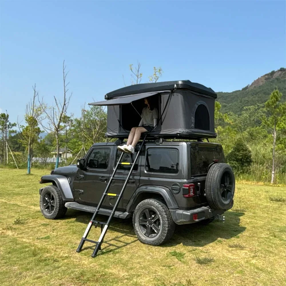 Hard Shell Camper Trailer Truck SUV Rooftop Tent 4X4 Camping Waterproof CarTop Auto Roof Tent