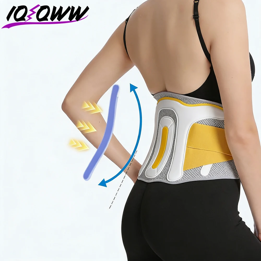 

1PCS Bionic Lumbar Support Belt, Adjustable Back Brace for Waist Protection, Pain Relief, Sciatica, Scoliosis, Herniated Disc