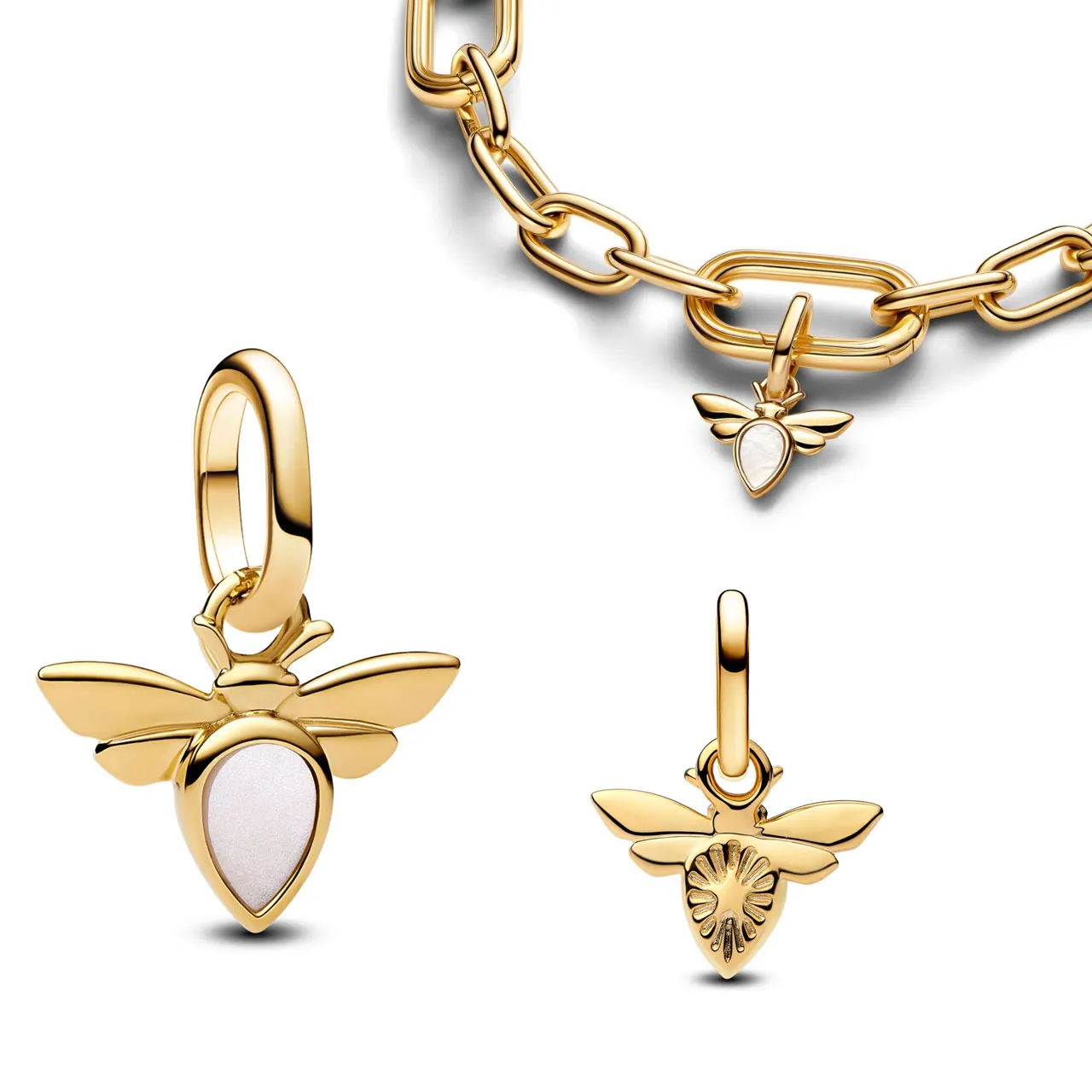 جديد 925 الفضة لي الذهب فراشة الفيل على شكل قلب التعميم مشبك حلية قلادة صالح لي سوار قلادة المرأة مجوهرات