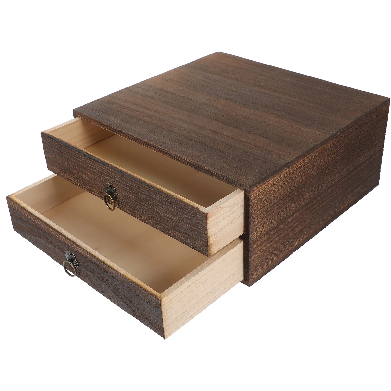 

1Pcs Compact Multi-Layer Wooden Storage Box Drawer Organizer Sundries Container Stationery Cosmetics Small Tools Storage