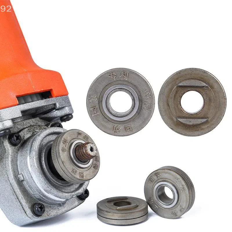 Tuerca con brida para amoladora angular 100, nueva placa de presión baja para amoladora angular