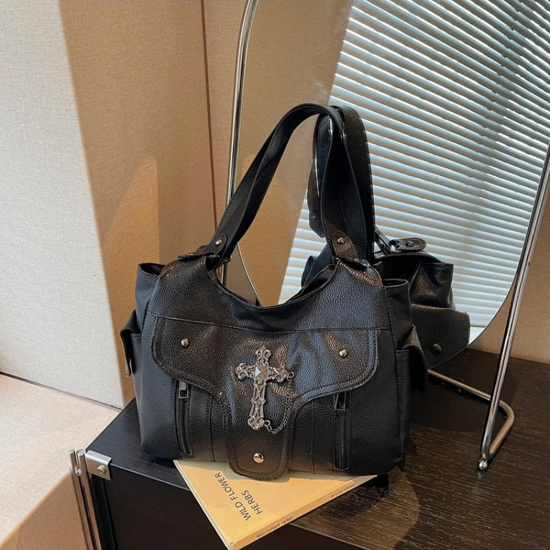 Bag Women Fashion Handbags Women Shoulder Bags PU Leather Handbag Female Satchel Shoulder Purse Bag bolsa feminina
