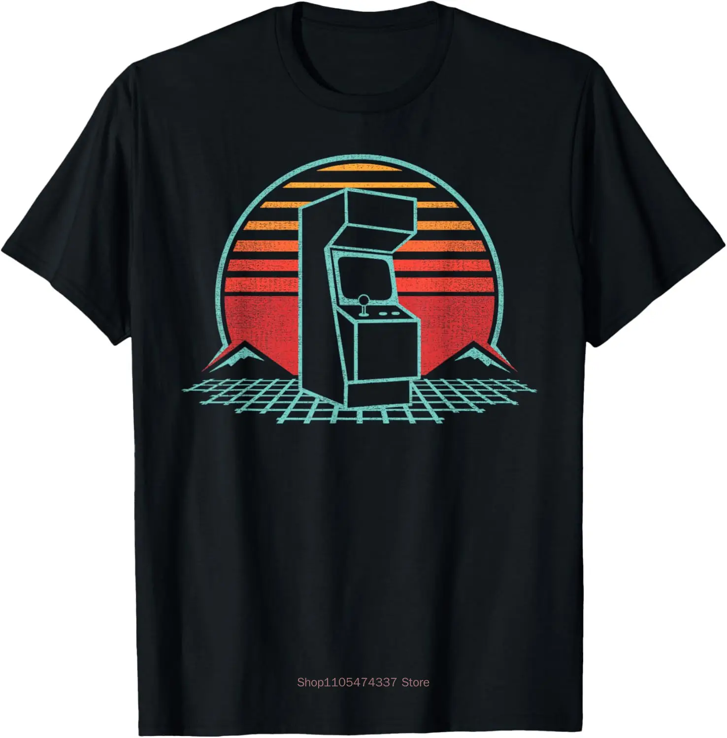 80er 90er Jahre Videospiel Retro Vintage Klassisches Arcade T-Shirt Streetwear Herrenbekleidung Vintage T-Shirt Hombre Ästhetisch – Detail 8