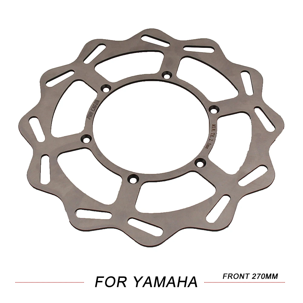 Motorcycle 270mm 245mm Front Rear Brake Disc Rotor Disk For Yamaha YZ125 YZ250 1998-2021 YZ250F YZ450F 2001-2021 WR250F WR450F