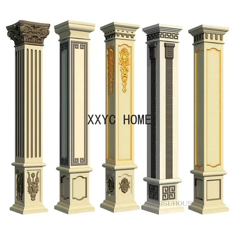 

Column Mold European Component Villa Gate Roman Square Column Decoration Garden Building Cement Column