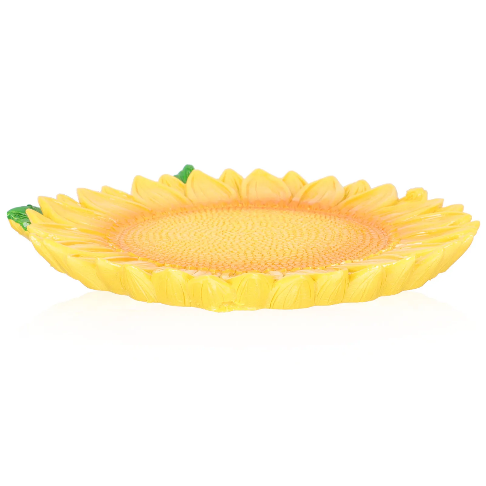 

Sunflower Jewelry Display Tray Decorative Snack Serving Plate Fruit Dessert Plate Home Decoration Storage Tray Trinket Holder