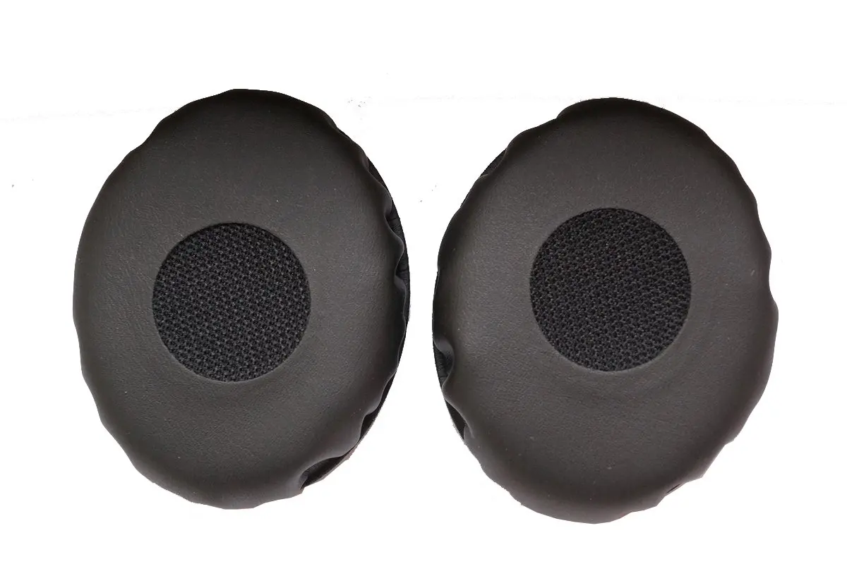 V-mota-on-earヘッドフォン用レザークッション、sendheiser hd238 hd228 hd229 hd2hd219 hd220と互換性のあるヘッドパッドブラック