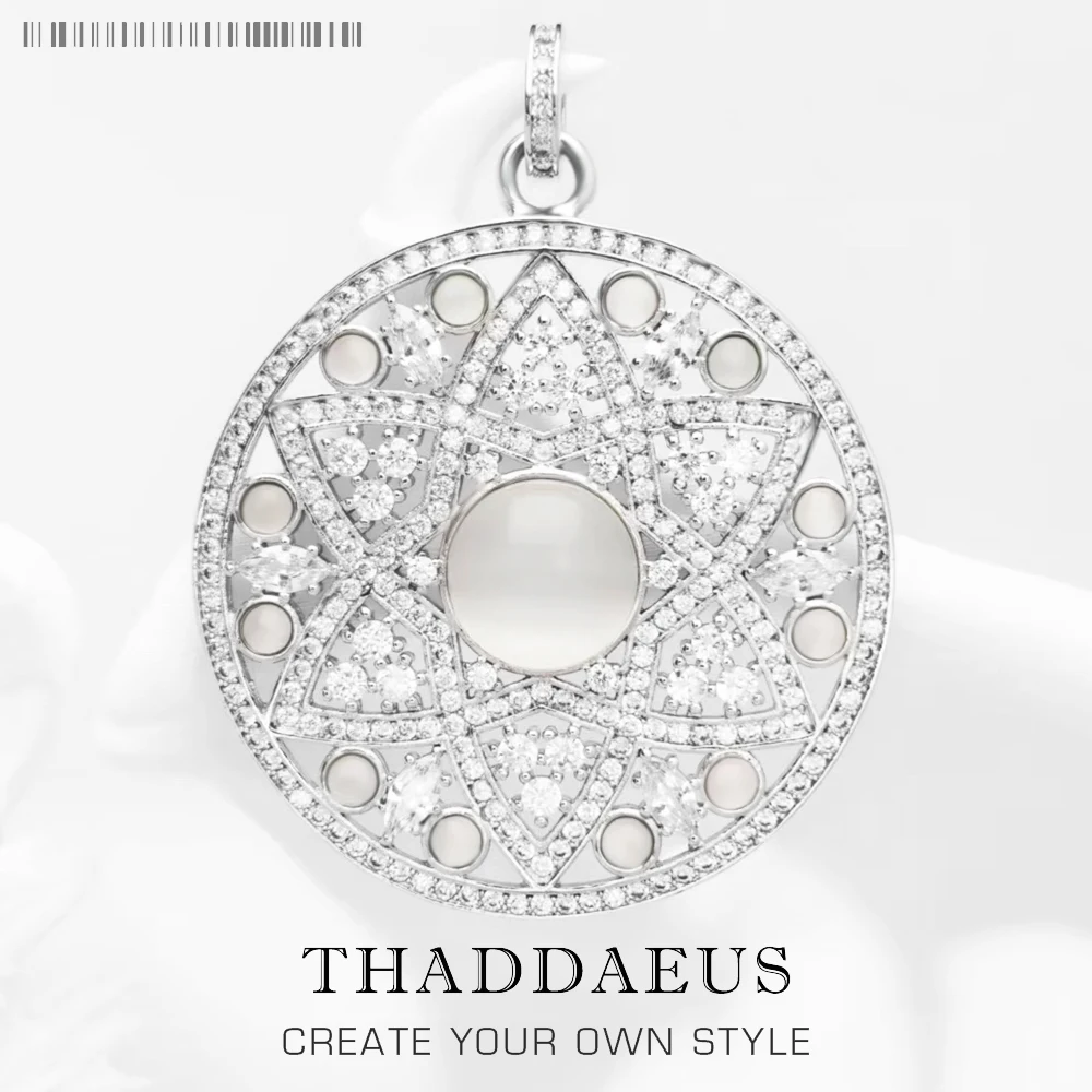 

Украшение с белым опалом, модные ювелирные украшения из серебра 925 пробы в Европейском стиле, модные аксессуары, подарок для женщин