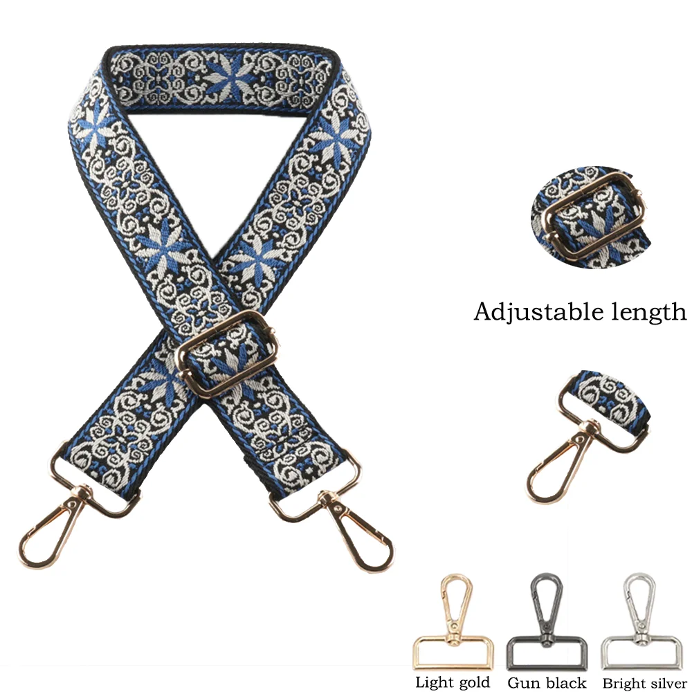 

3.8CM Colorful Bag Straps For Handbag Adjustable Single Shoulder Belt Strap For Shoulder Bag Bag Accessories Replacement Belt