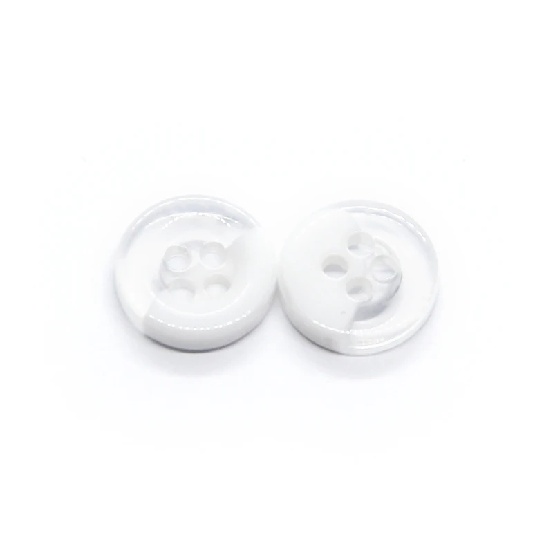 9/10/11mm Transparent Small Shirt Buttons For Clothing Kids Baby Simple Quality Decorative Handmade DIY Accessorie Wholesale