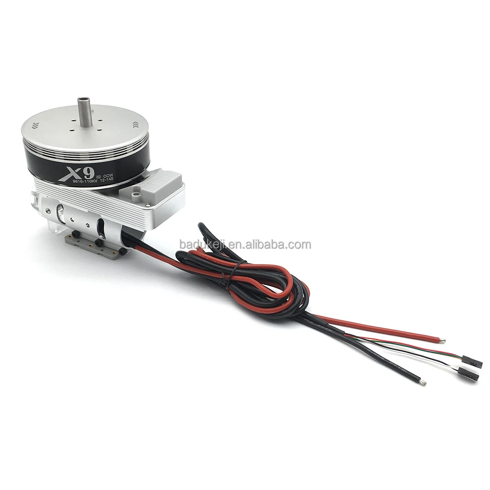 X9  12-14S power system high-power Brushless Motor (9616 110KV) with ESC for agricultural spray