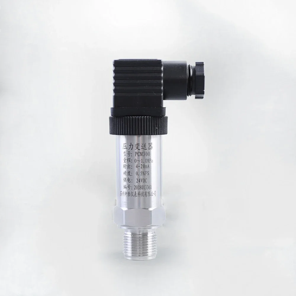 

1/8" 1/4" 3/8" 1/2" NPT BSPP BSPT Pressure Transmitter Transducer Sensor 4-20mA Output PCM 300 Series Compact