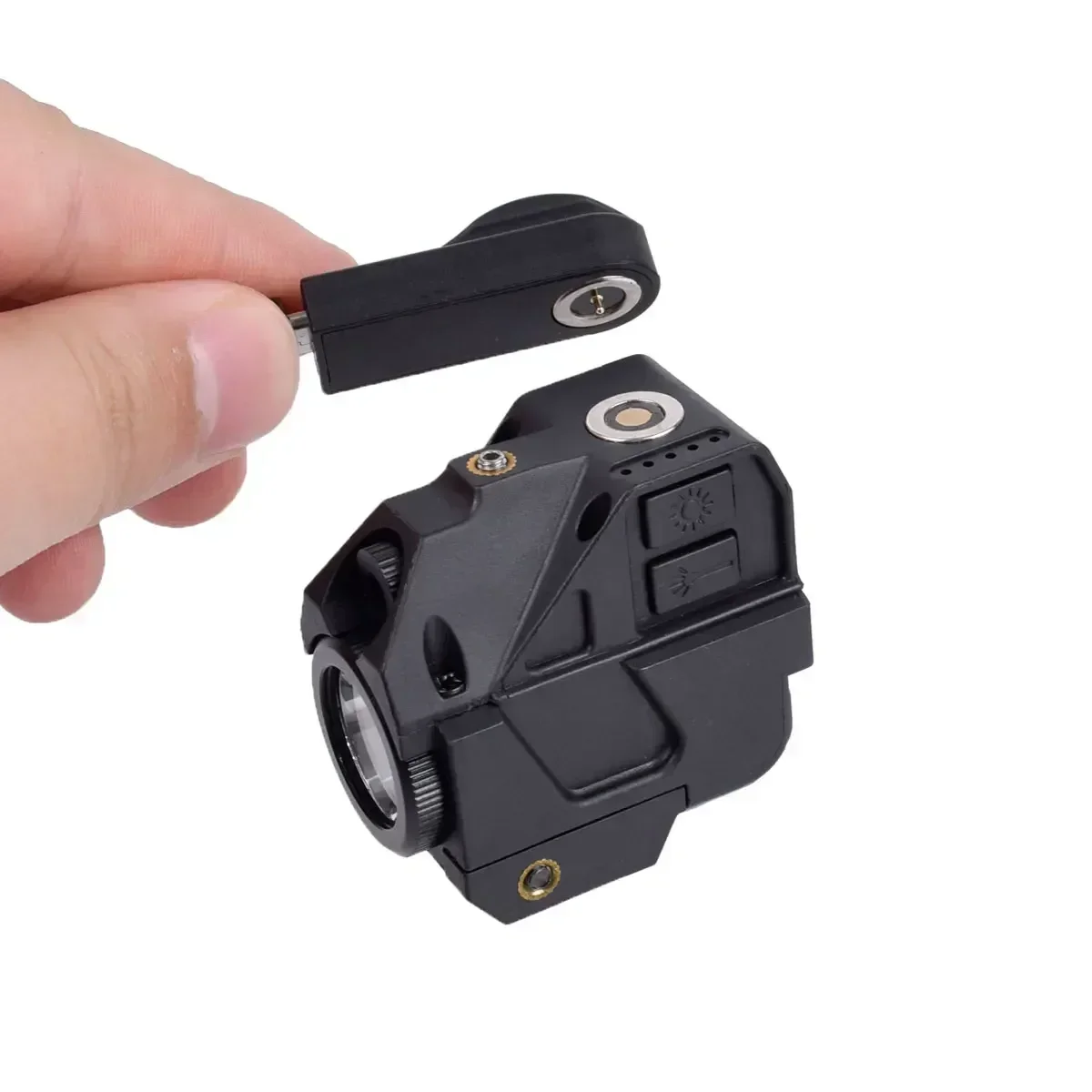 USB Rechargeable Weapons Light Green Red Laser Sight Combo Airsoft Handgun Outdoor Shooting For G17 G19 1911 Compact Pistol - Image 2