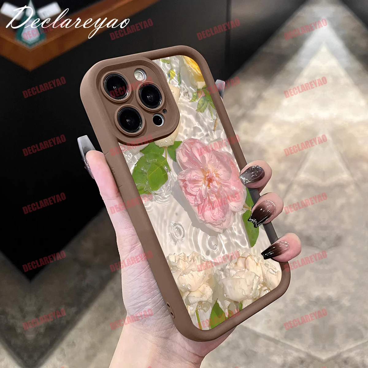 DECLAREYAO لينة ضوء سليم ماتي أغطية من البولي يوريثان الحراري ل Redmi K40S 60 4G 12 K50 14C 11 Turbo 14 14R Prime K60 Ultr غطاء مقاوم للصدمات