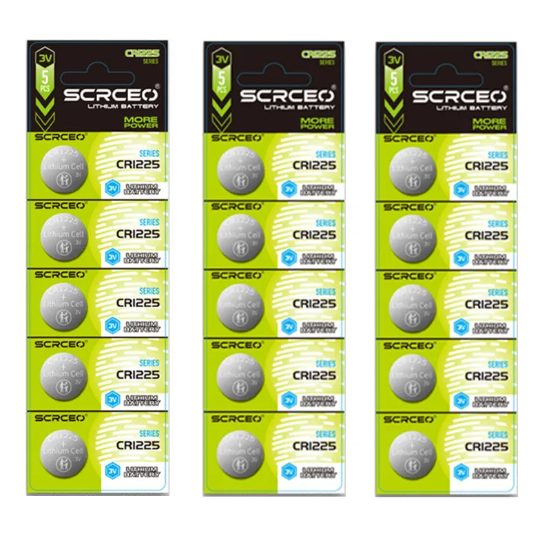 5-80 قطعة CR1225 3 فولت بطارية ليثيوم السائبة متوافقة مع بطاريات CR 1225 BR1225 KL1225 ECR1225 لساعة الآلة الحاسبة مفتاح السيارة #2