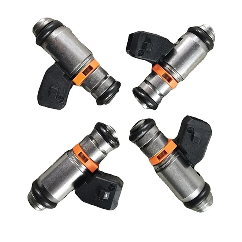 4PCS 71724544 71724545 Fuel Injector Nozzle IWP160 For Fiat 500 Doblo Linea Idea Punto Panda Lancia Musa Ypsilon 1.2 1.4