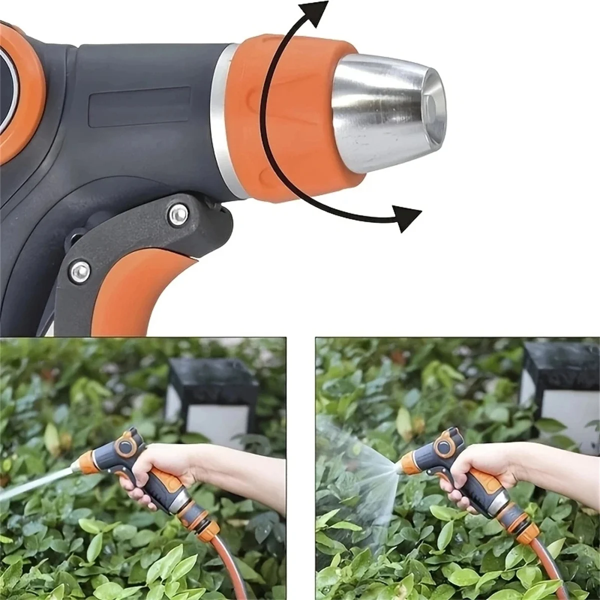 NEUE Hochdruck-Wasserpistole Autowasch-Sprühpistole Gartenschlauch-Düse Gartenbewässerung Reinigungssprühpistole – Detail 11