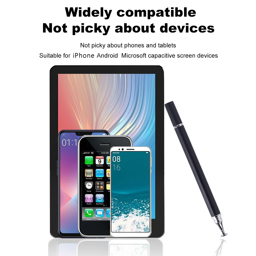 Universal Stylus Pen For Android IOS iPhone iPad Tablet Mobile Phone Accessories Drawing Tablet Capacitive Screen Touch Pen