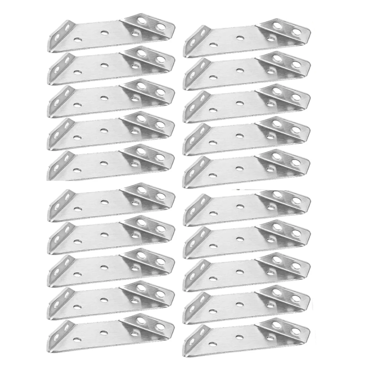 

20PCS Universal Furniture Corner Connector, Angle Fasten Connector Furniture Triangle Support Frame