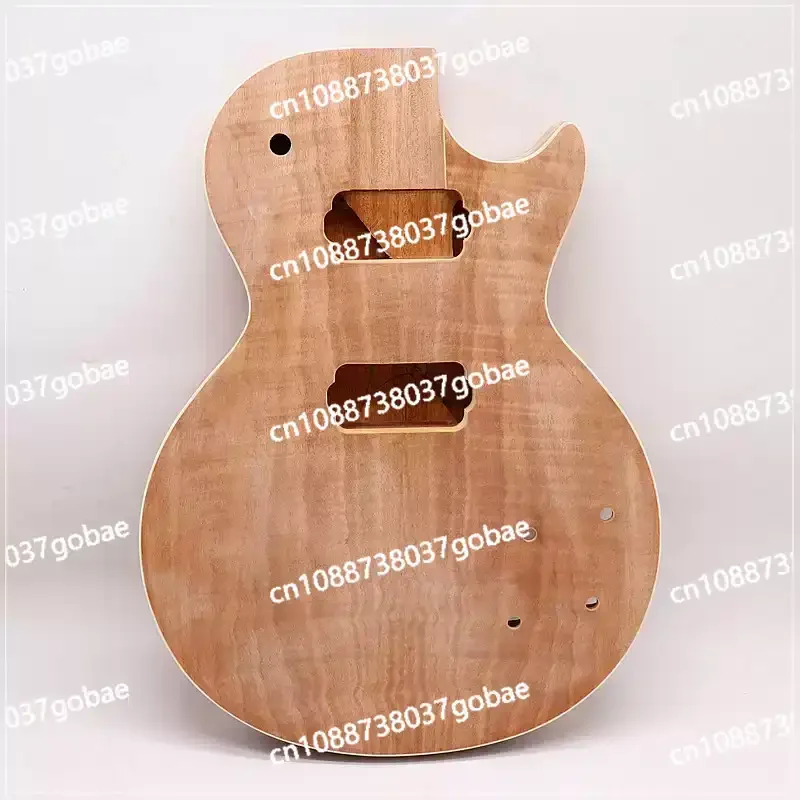 Guitar body tiger pattern binding DIY guitar modified body electric guitar professional student performance