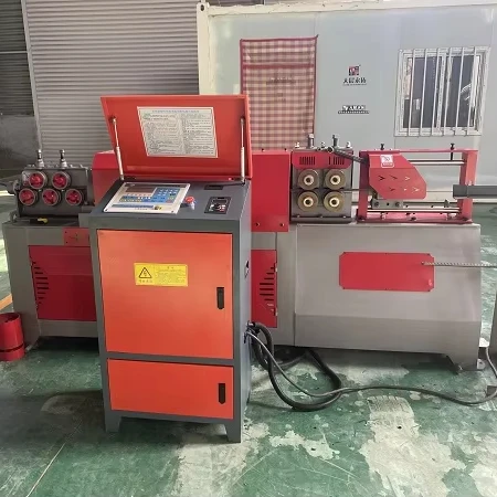 تستخدم 0-106 متر/دقيقة التلقائي باستخدام الحاسب الآلي الصلب بار استقامة آلة تحويل التردد محمل المحرك الأساسي للبناء