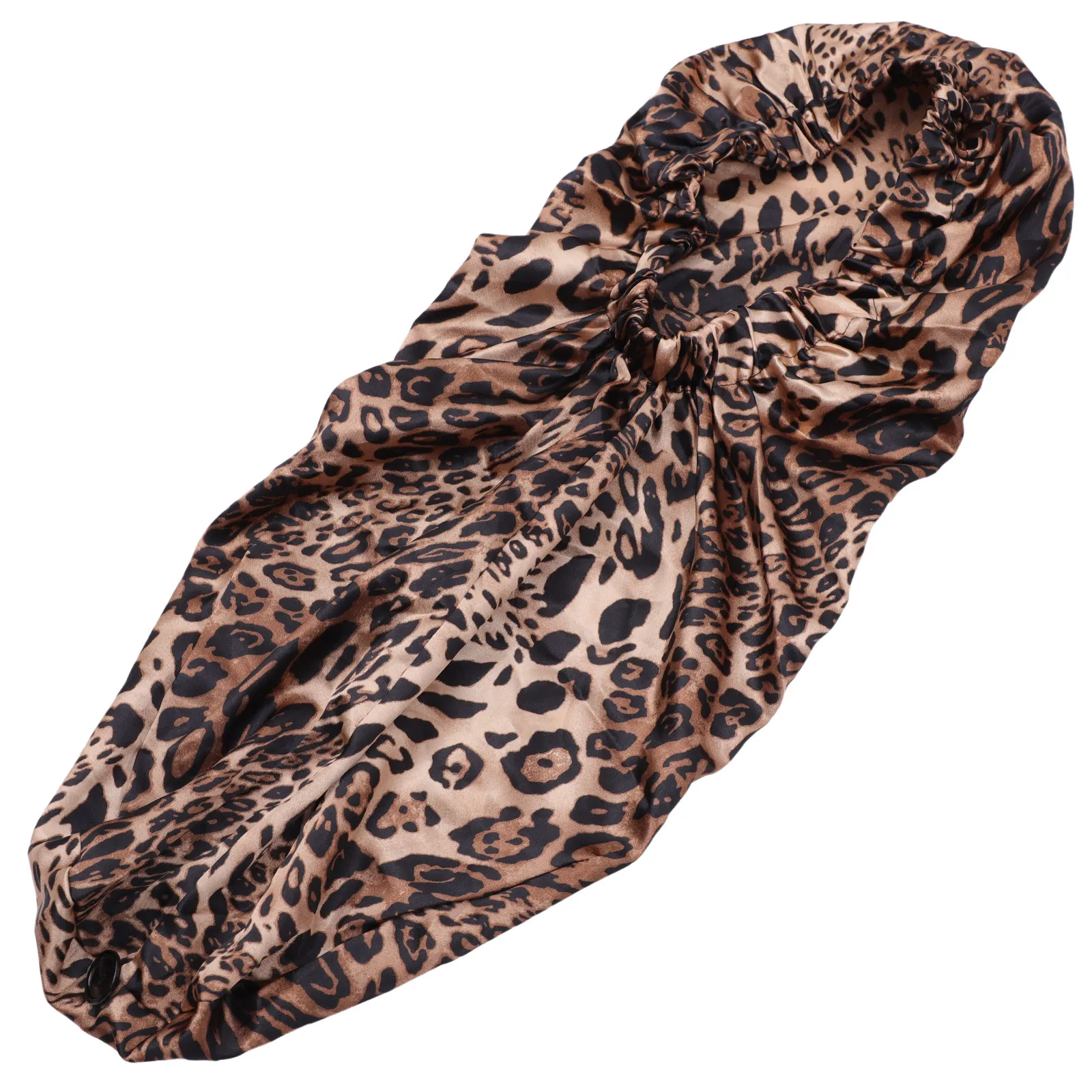 

Long Sleep Cap Satin Hair Care Hat for Women Lightweight Breathable Adjustable Wide Band Sleeping Wrap Sleep Hat