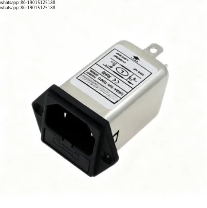 Power Amplifier Chassis Power Filter CW2A-10A-T 220VAC Single-phase AC with Insurance AC Socket Type