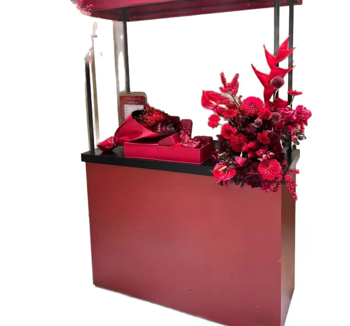 

Настраиваемая кованая стойка для торгового центра, тележка для барбекю, магазин, автомобильный киоск, коммерческий дисплей, грузовик для закусок