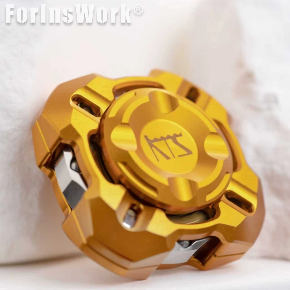 KTS M4 Youth Edition مادة الألومنيوم والصلب EDC Fidget Spinner لعبة تخفيف التوتر الهادئة عالية السرعة #2