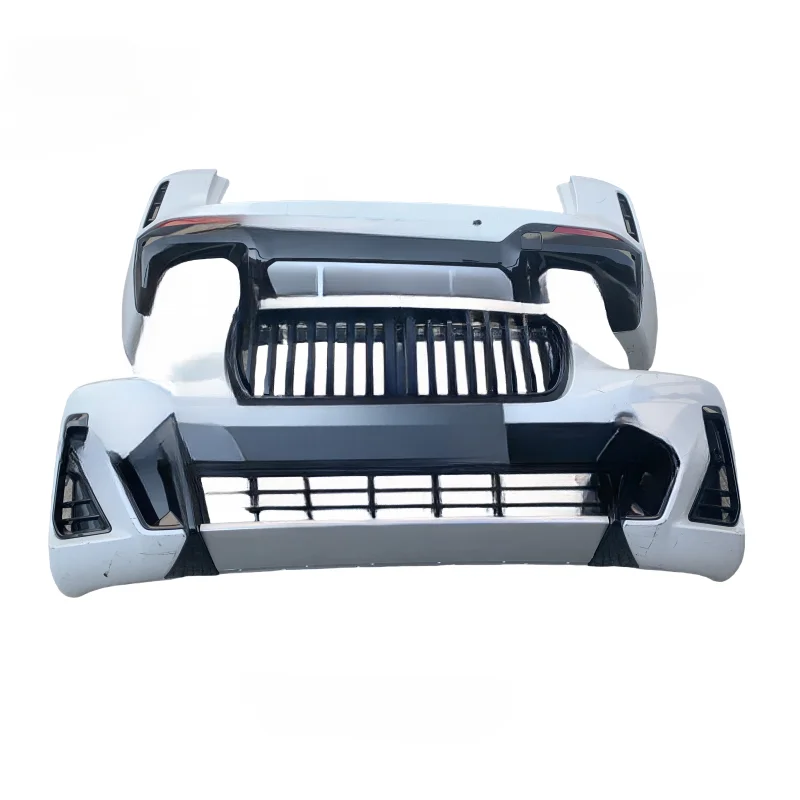 

Высококачественный обвес для BMW X3 G01LCI G02LCI, передний и задний бамперы с решеткой радиатора (пластик)