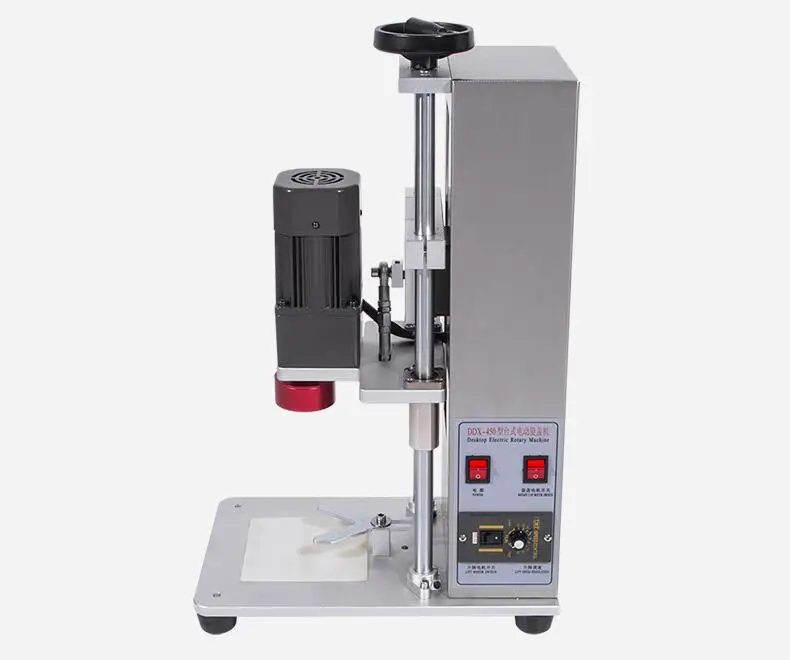DDX-450II настольная автоматическая укупорочная машина, электрическая блокирующая машина для пищевых продуктов/напитков/ликеров, упаковочная машина