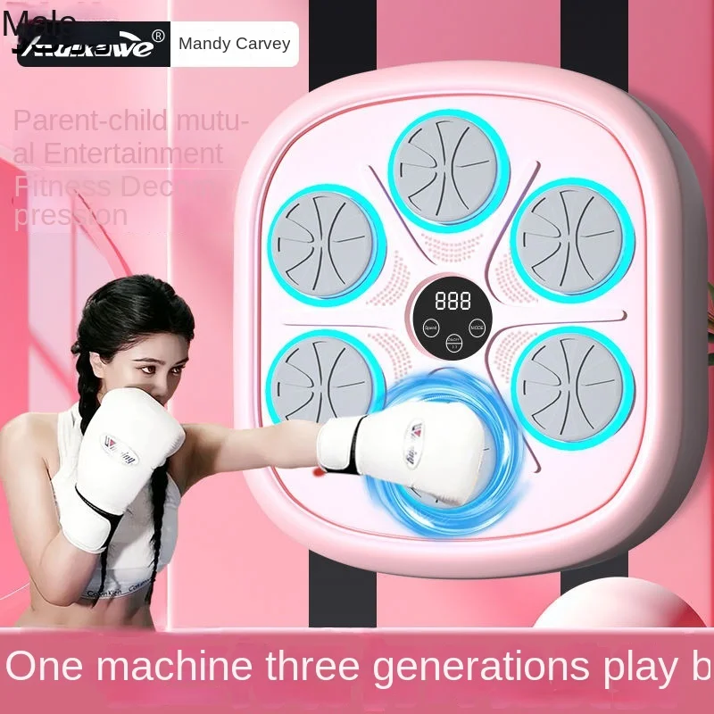 

Hot Sale Smart Music Boxing Machine Home Adult Wall Target Percussion Reaction Indoor Electronic Target