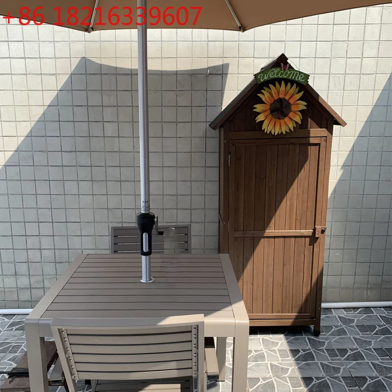 

Outdoor cabinet waterproof sunscreen anti-corrosion courtyard balcony locker outdoor garden tool cabinet storage locker