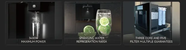 sparkling water machine water dispenser hot cold water dispenser coffee machine