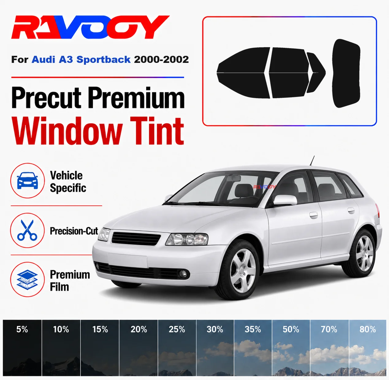 premium-precut-window-tint-kit-front-rear-windows-rear-windshield-for-audi-a3-sportback-2000-2002-complete-set-nano-ceramic-film
