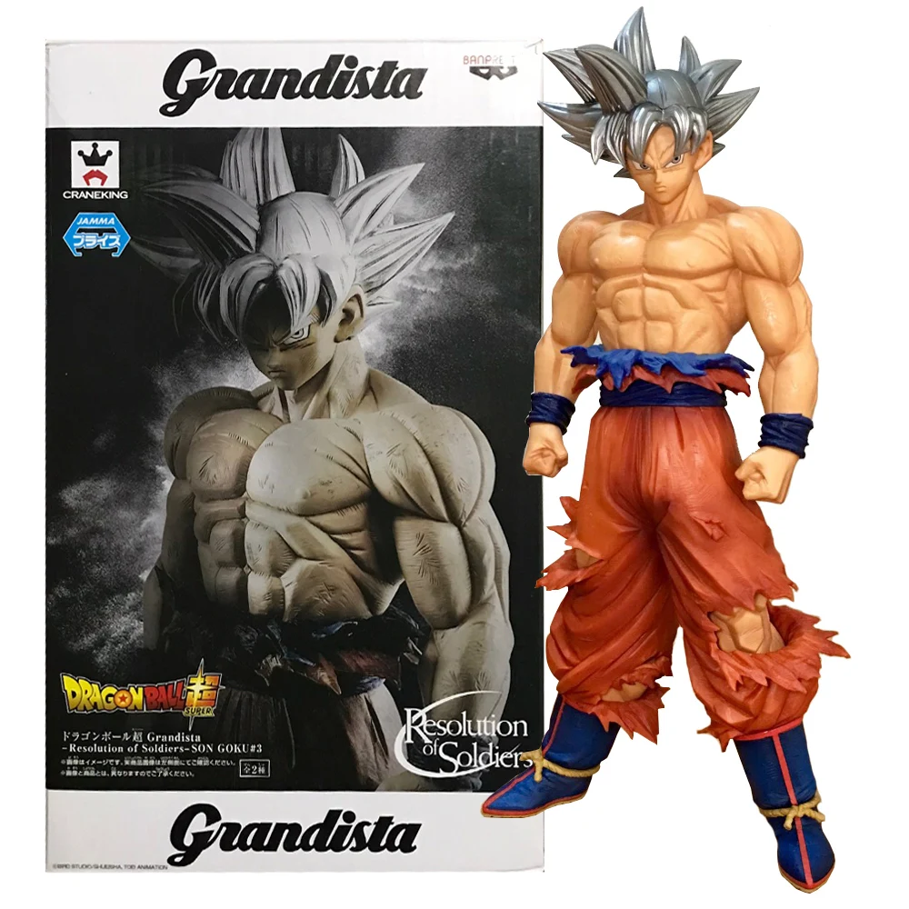 30cm Anime Dragon Ball Sonne Wukong freistehende Pose großes Modell Spielzeug Geschenks ammlung Action figur Auflösung von Soldaten