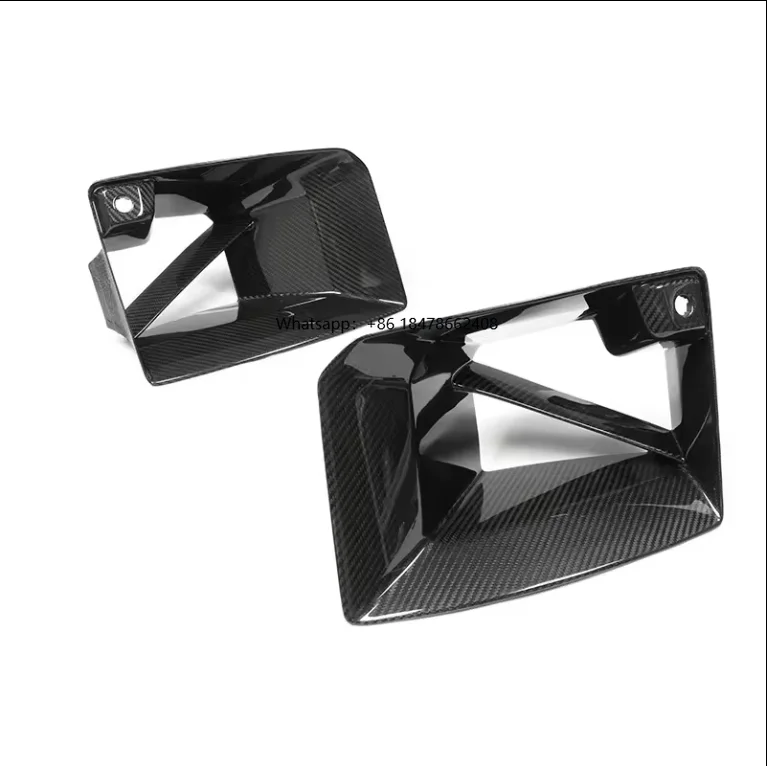 

2023-2024 for G87 M2 Bodykit Front Bumper Air Vent Dry Carbon Fiber Front Air Duct with Tow Hook Cut-Outs New Condition