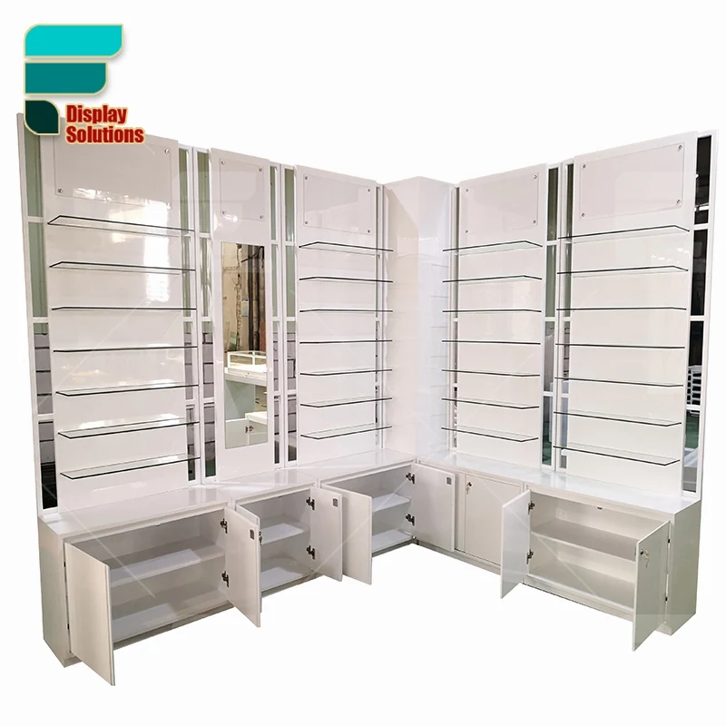 Customized-Factory Customized Eyewear Store Interior Design Glasses Display Locked Stand Optical Display