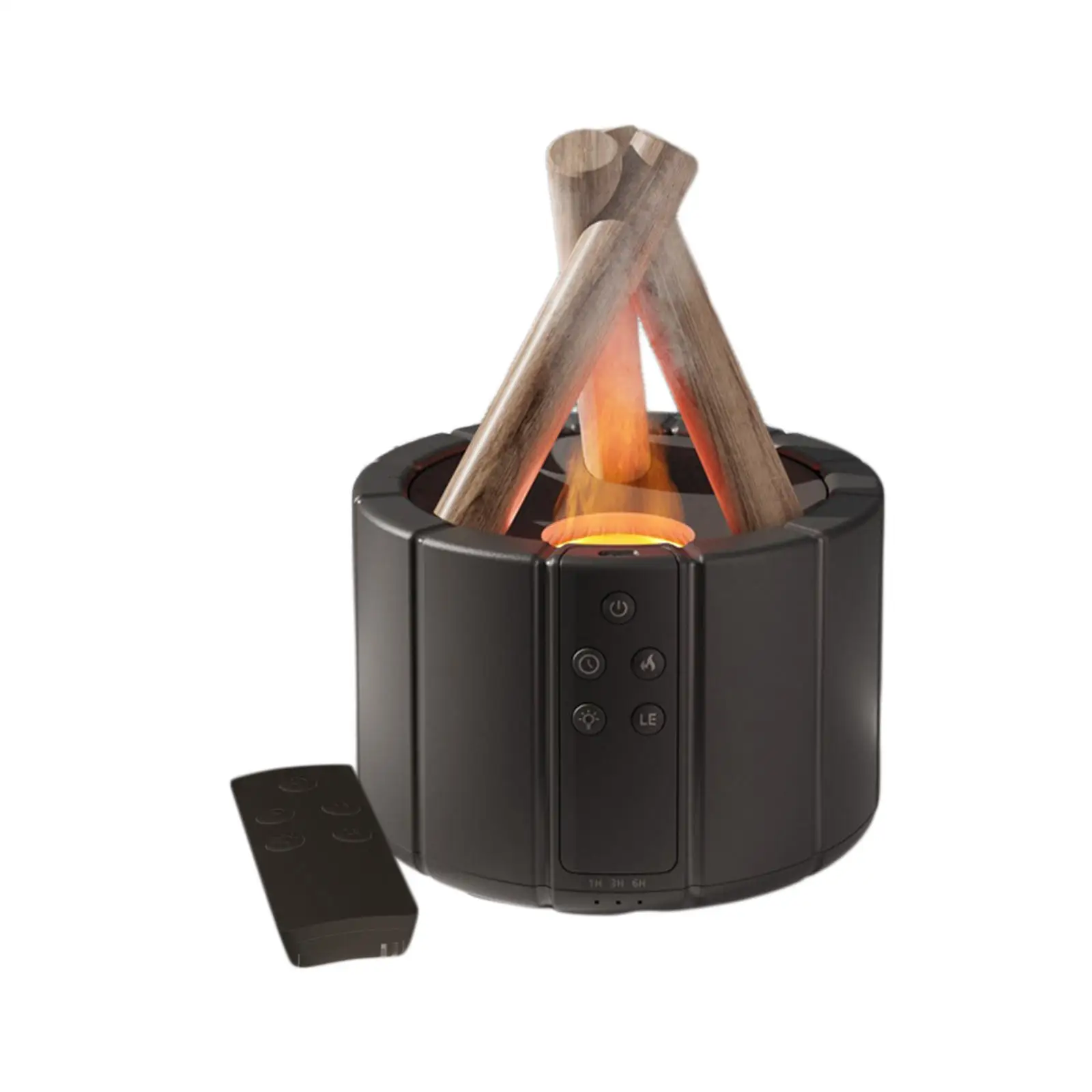 Pelembap udara, dengan kendali jarak jauh warna-warni lampu malam USB penyebar Aroma elektrik untuk kantor rumah ruang kamar tidur belajar Spa