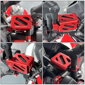 Bu kaydeder rezervuar sıvı ön fren motosiklet, koruyucu kapak HONDA XR150L, XR400R, XR 250R, 400R, 600R, 650L, 250 LİTRE, 190L, 150L, 125L Şeridin koruyucusunun xre 190'a ilk 10 satışı-no. 5