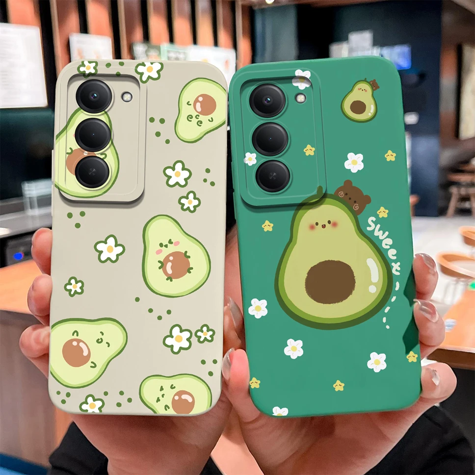 ل Redmi 15 4G 5G غطاء الهاتف جميل الكرتون لينة السائل سيليكون خفيفة الوزن حماية كاملة ل Redmi15 المضادة للانزلاق الوفير