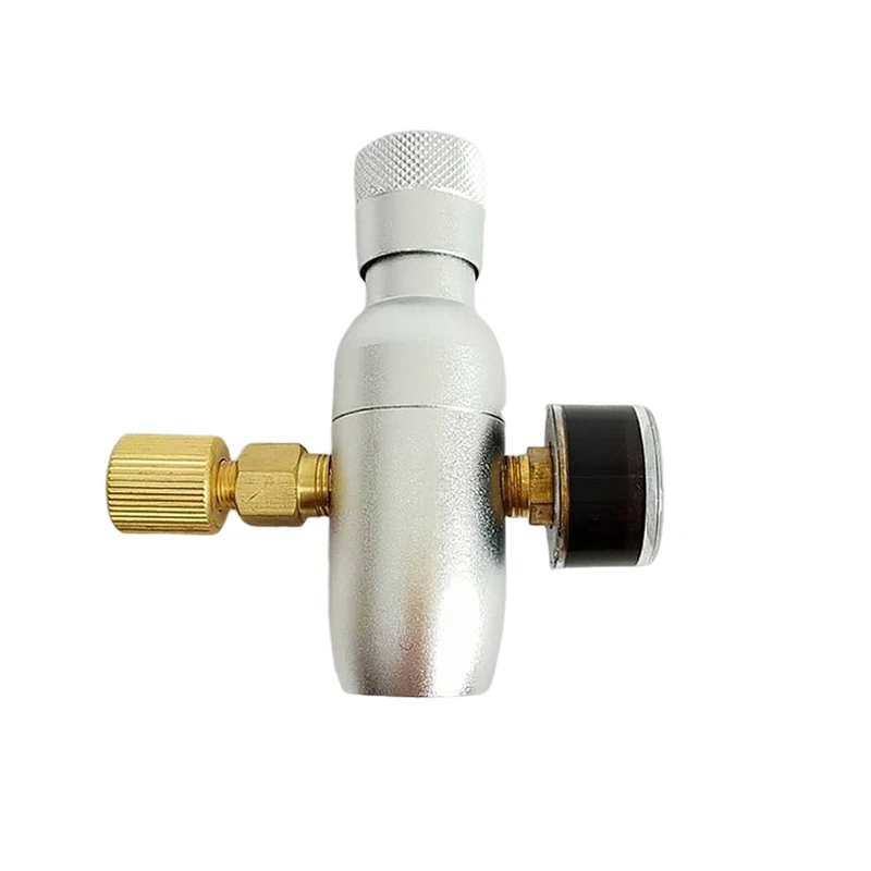 

Regulated CO2 Charger ,mini CO2 Regulator,3/8-24UN Thread CO2 thread with brass connector for ball lock coupler