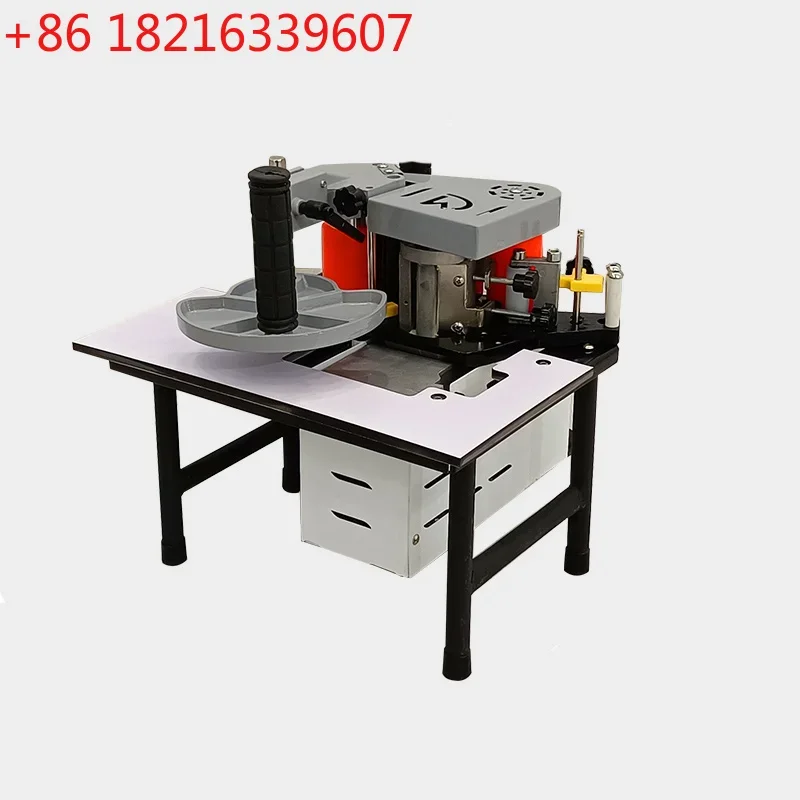YAO 220V 1100W Woodworking Banding Machine Double Side Gluing Portable Edge Bander Woodworking Edge Banding Machine