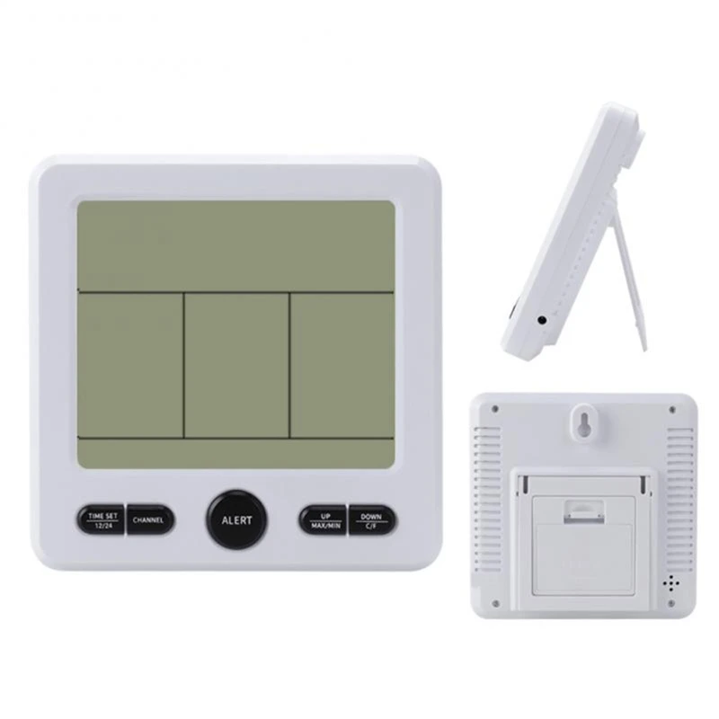 Multifunction Temperature Hygrometer Wireless Digital Weather Station Indoor Outdoor Forecast Sensor