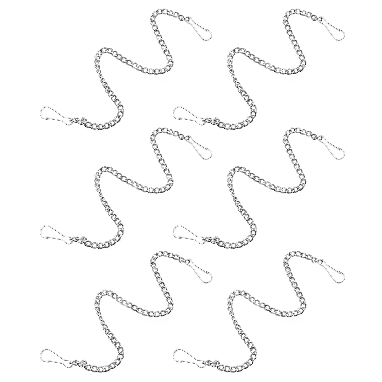 

6 Pcs Toilet Baffle Replacement Flapper Chain Replacement Toilet Handle Lift Chain Bathroom Accessories Long Service Life